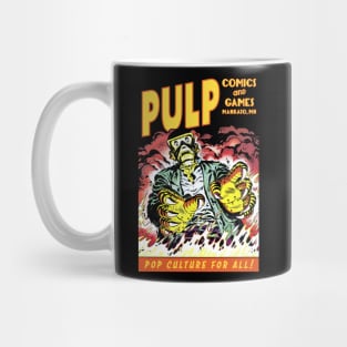 Pulp Robot Flames Mug